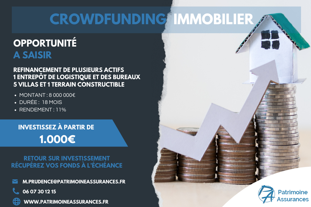 Refinancement de plusieurs actifs8 000 000 € | 18 mois | 11 %