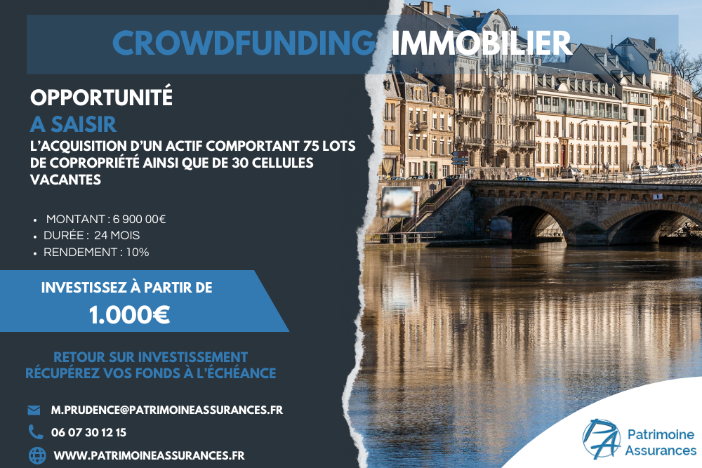 Acquisition d’un actif comportant 75 lots de copropriété et 30 cellules vacantes6 900 000 € | 24 mois | 10 %