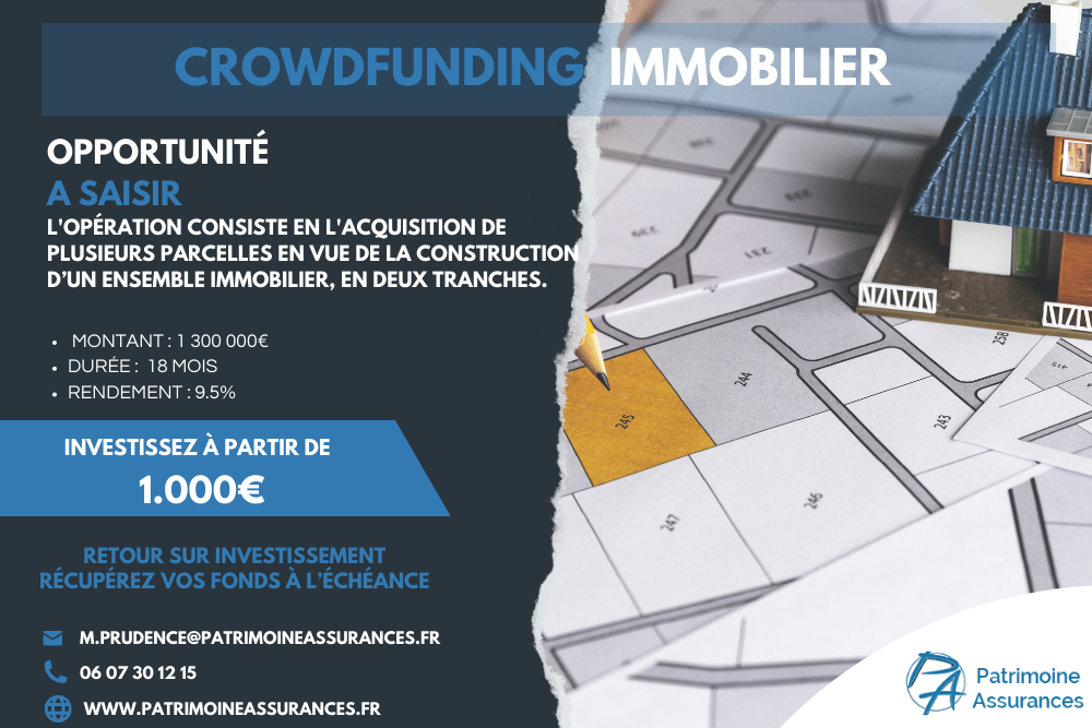 TRANSFORMEZ CETTE OFFRE1 300 000 € | 18 mois | 9.5%